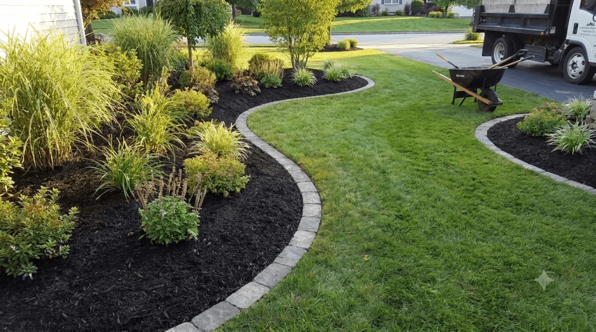Gartenbau Krefeld – regelmäßige Gartenpflege mit Rasenmähen, Heckenschnitt und Laubblasen
